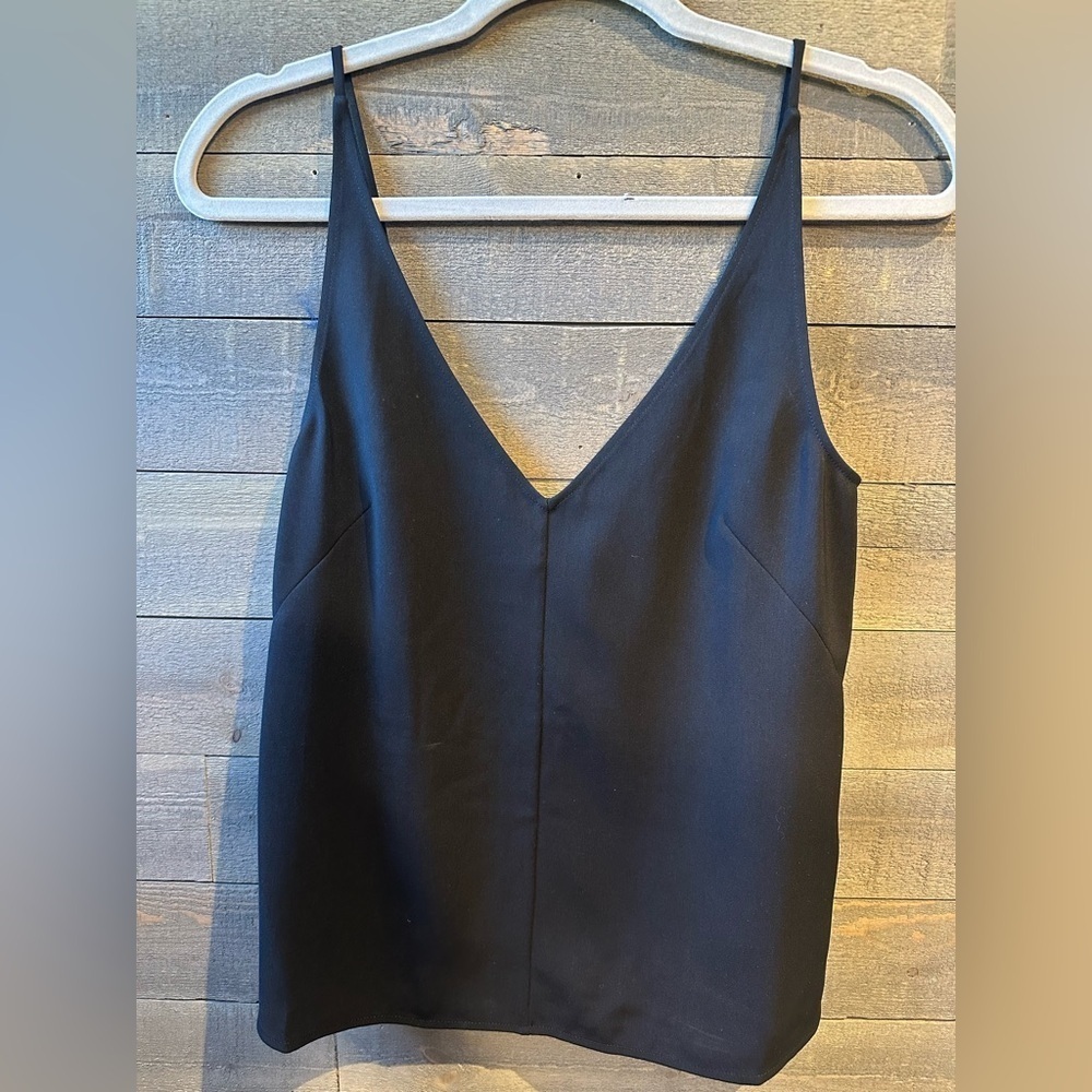 NWT Thakoon black v-neck camisole tank top size XS